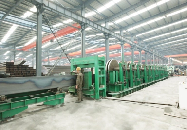 U-shaped channel one-time forming production line