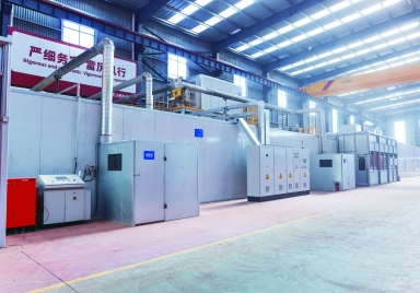 Intelligent robot coating production line, automatic spray painting line