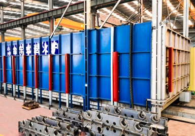 Bogie-type annealing furnace