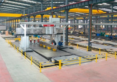 CNC fixed beam gantry moving boring and milling machining center