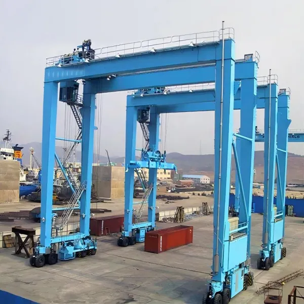 RTG Type Rubber Tyred Container Gantry Crane